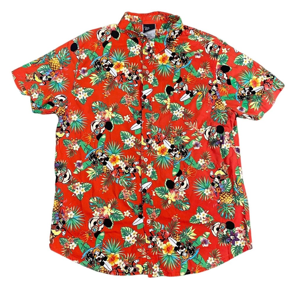 Disney Mickey Mouse Hawaiian Shirt